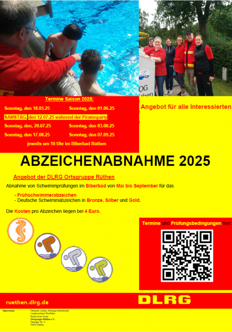Abzeichenabnahme 2025